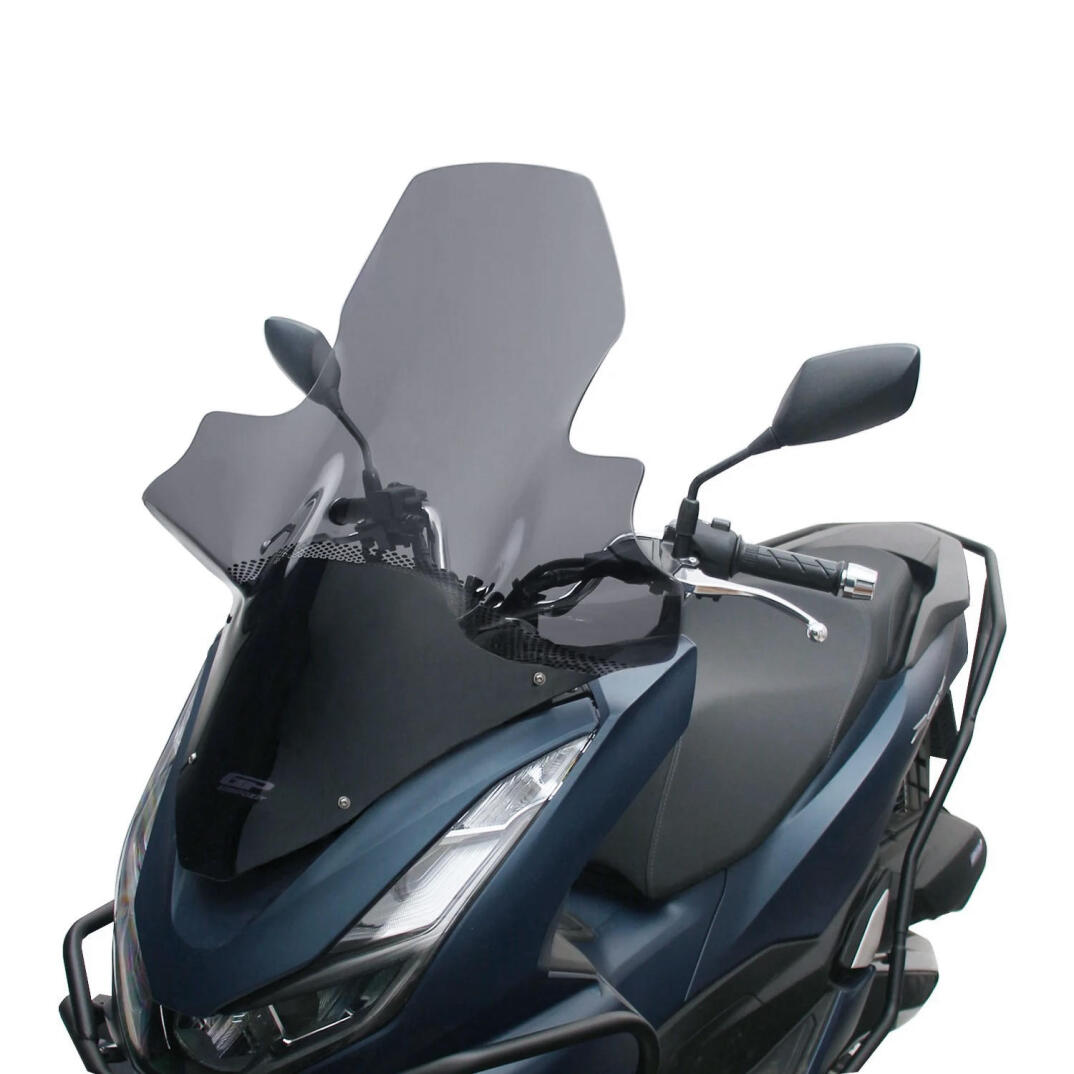 GP Kompozit Honda PCX 125 / 150 2021-2024 Uyumlu Elcikli Ön Cam Füme - 4