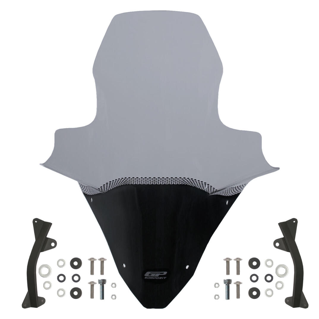 GP Kompozit Honda PCX 125 / 150 2021-2024 Uyumlu Elcikli Ön Cam Füme - 7