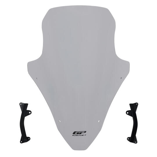 GP Kompozit Honda PCX 125 / 150 2021-2024 Uyumlu Ön Cam Gri