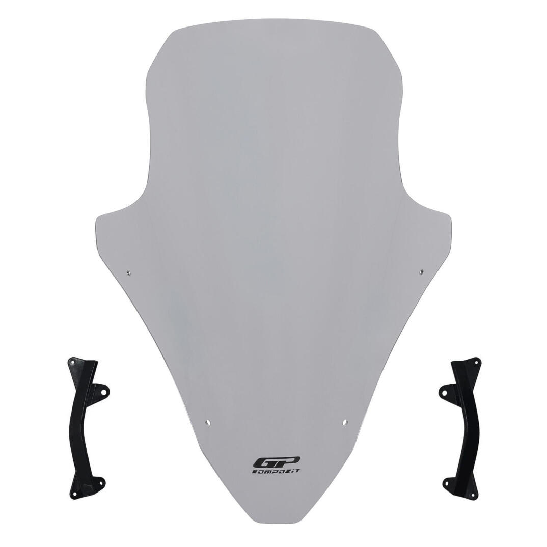 GP Kompozit Honda PCX 125 / 150 2021-2024 Uyumlu Ön Cam Gri - 1