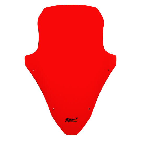 GP Kompozit Honda PCX 125 / 150 2021-2024 Uyumlu Ön Cam Kırmızı (1)