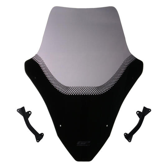 GP Kompozit Honda PCX 125 / 150 2021-2024 Uyumlu Spor Ön Cam Füme