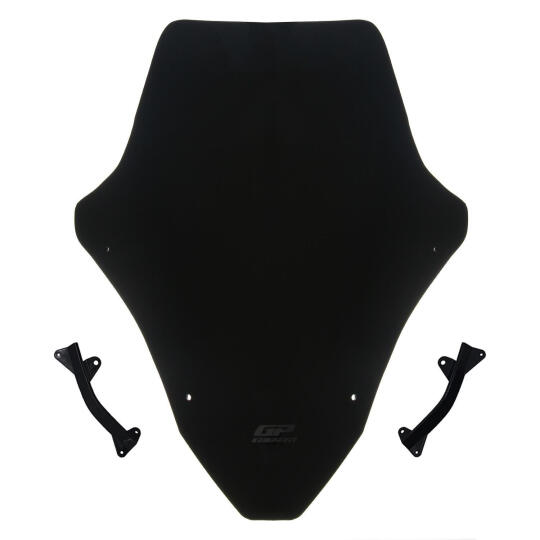 GP Kompozit Honda PCX 125 / 150 2021-2024 Uyumlu Spor Ön Cam Siyah