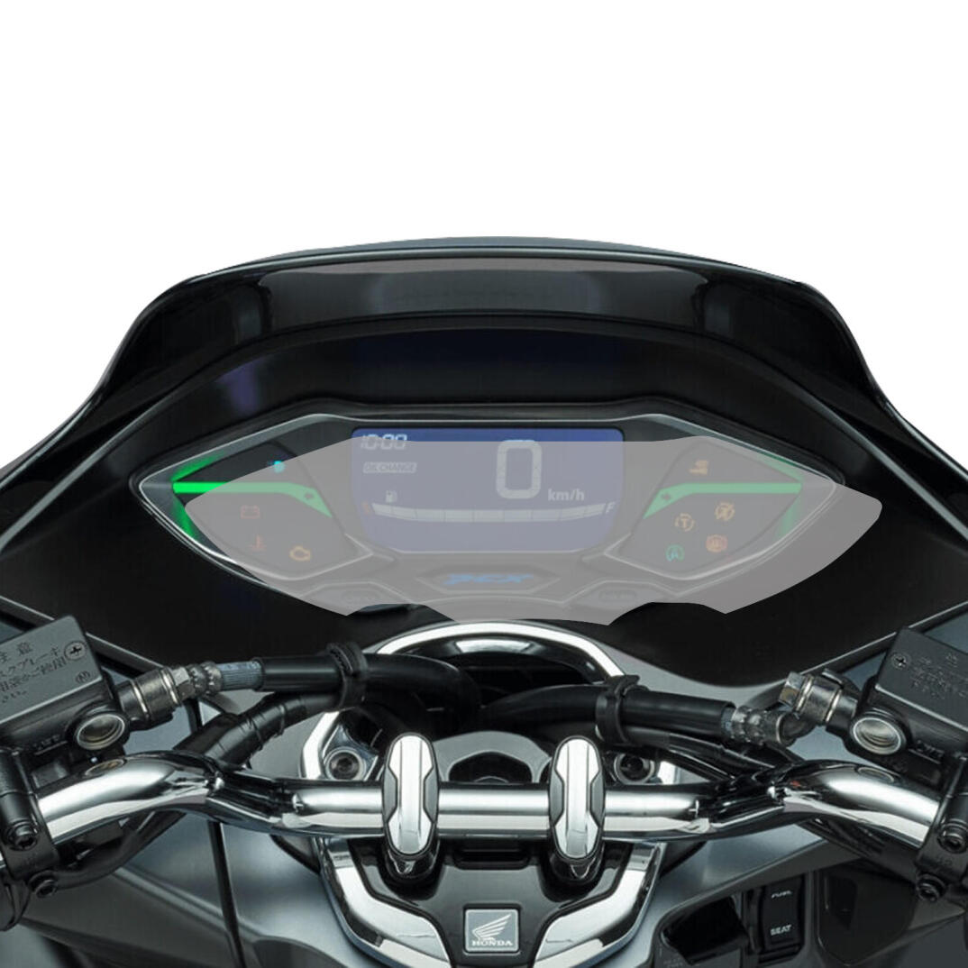 GP Kompozit Honda PCX 125 / 150 2022-2026 Uyumlu Motosiklet Ekran Koruyucu Şeffaf - 2