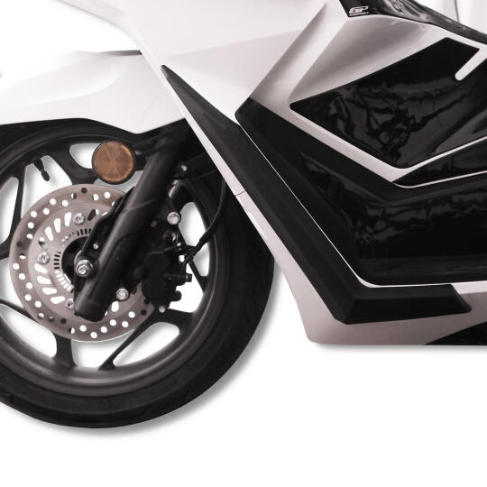 GP Kompozit Honda PCX 125 / 150 2025-2026 Uyumlu Alt Bacak Koruma Siyah - 4
