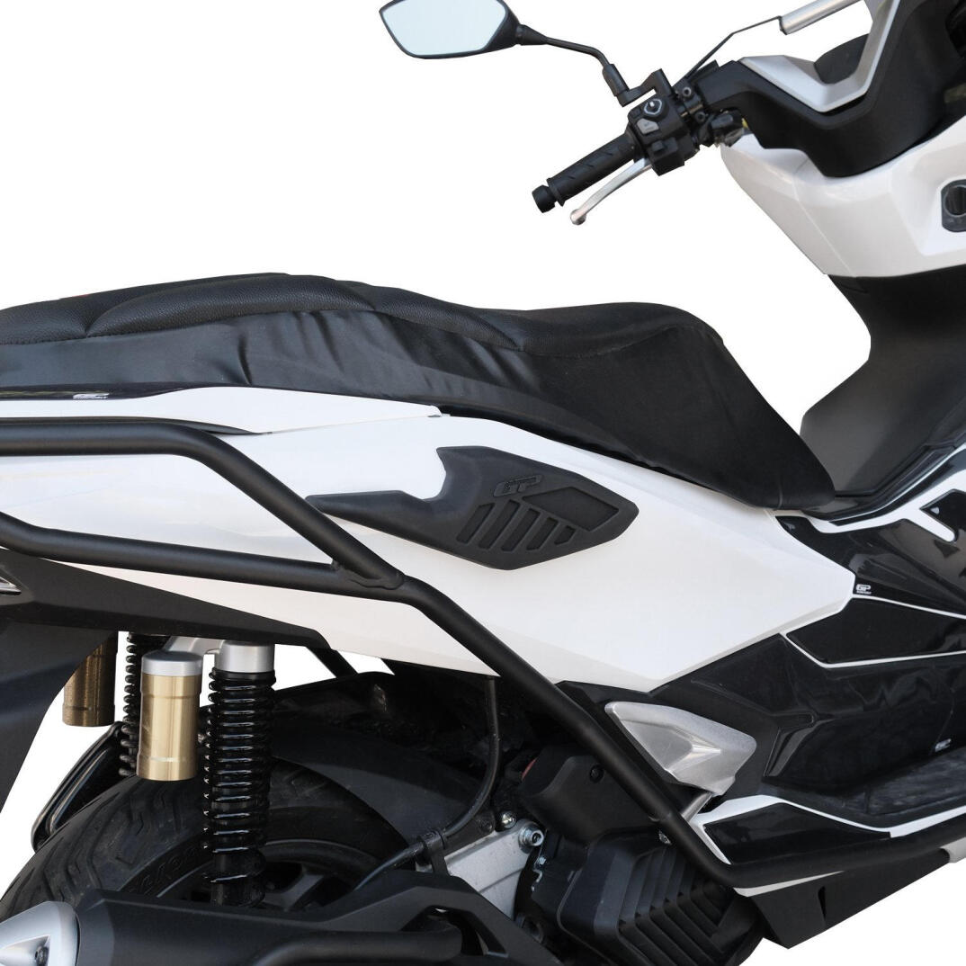 GP Kompozit Honda PCX 125 / 150 2025-2026 Uyumlu Bacak ve Sele Altı Grenaj Koruma Seti Siyah - 4