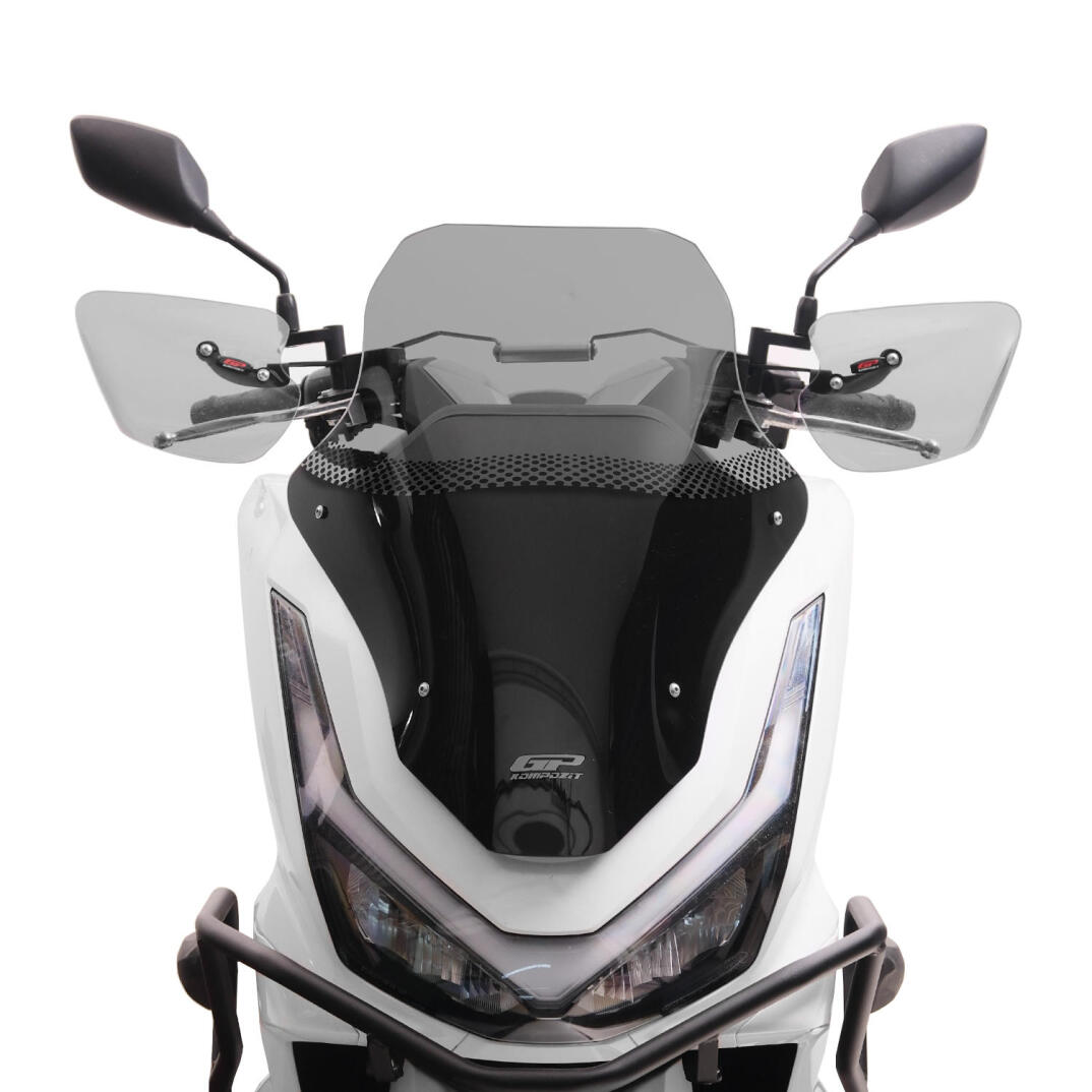 GP Kompozit Honda PCX 125 / 150 2025-2026 Uyumlu Baskılı Ön Cam Füme - 2