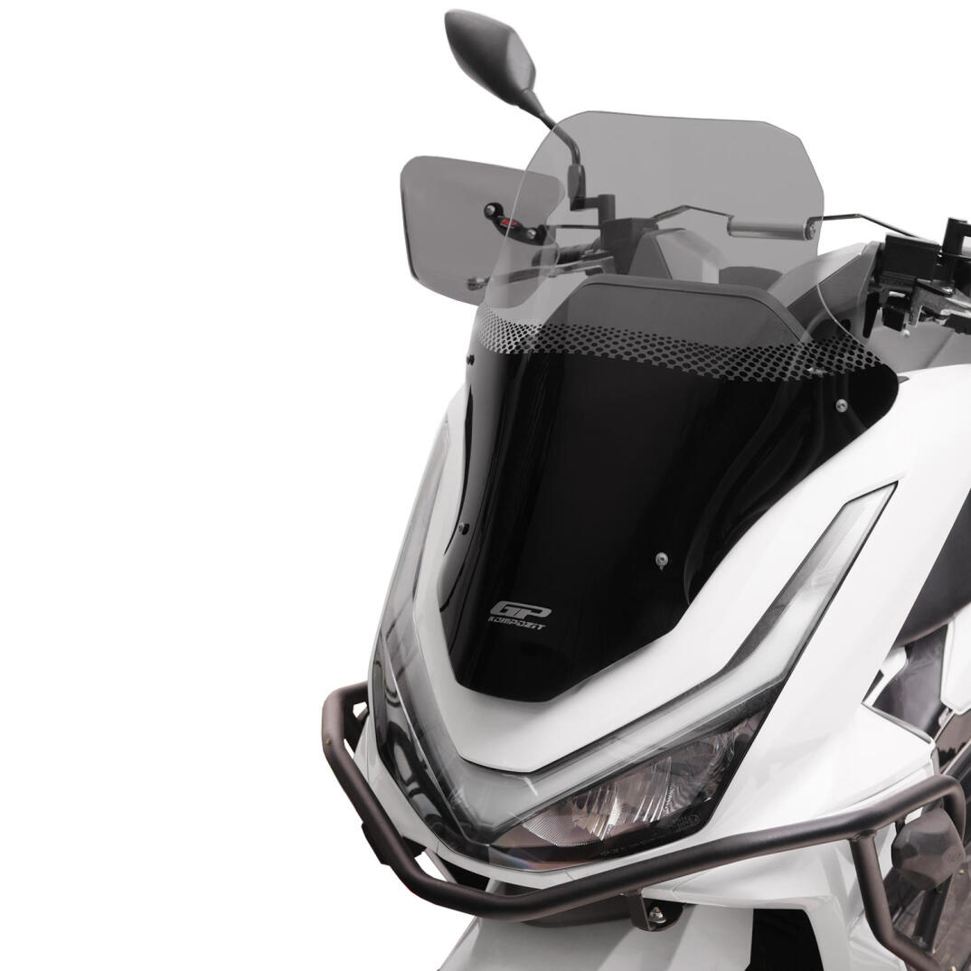 GP Kompozit Honda PCX 125 / 150 2025-2026 Uyumlu Baskılı Ön Cam Füme - 3