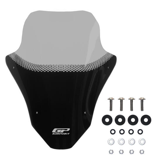 GP Kompozit Honda PCX 125 / 150 2025-2026 Uyumlu Baskılı Ön Cam Füme - 5