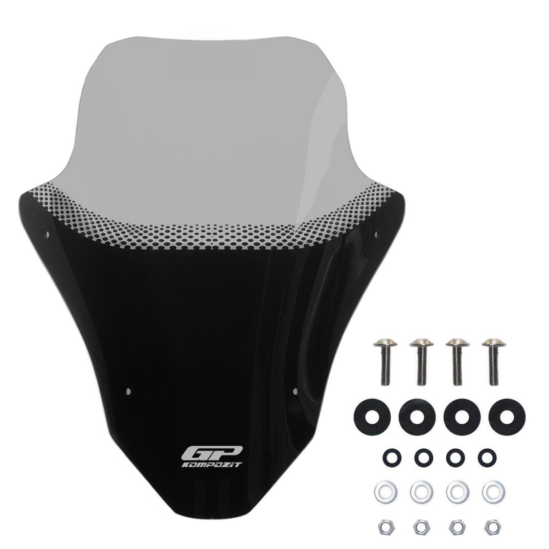GP Kompozit Honda PCX 125 / 150 2025-2026 Uyumlu Baskılı Ön Cam Füme - 5