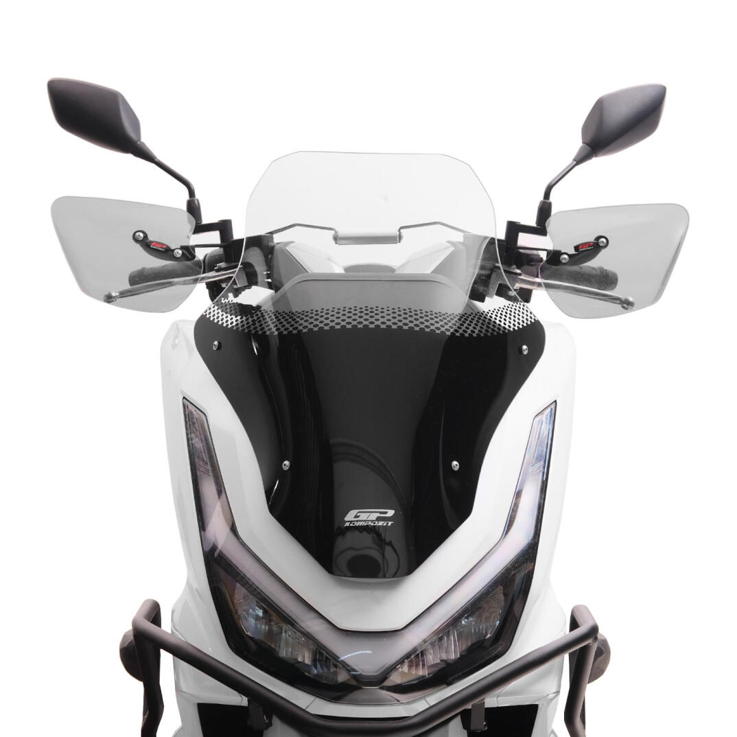 GP Kompozit Honda PCX 125 / 150 2025-2026 Uyumlu Baskılı Ön Cam Şeffaf - 2