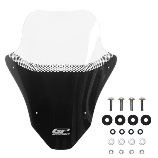 GP Kompozit Honda PCX 125 / 150 2025-2026 Uyumlu Baskılı Ön Cam Şeffaf - 5