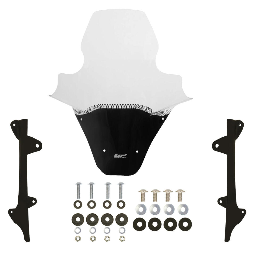 GP Kompozit Honda PCX 125 / 150 2025-2026 Uyumlu Elcikli Ön Cam Şeffaf - 6