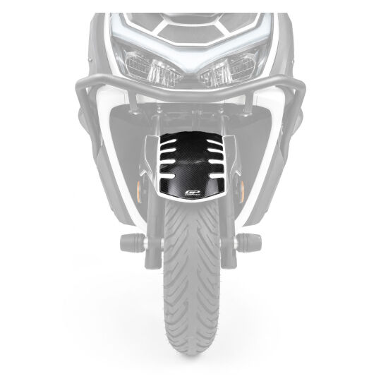 GP Kompozit Honda PCX 125 / 150 2025-2026 Uyumlu Ön Çamurluk Pad Karbon (1)
