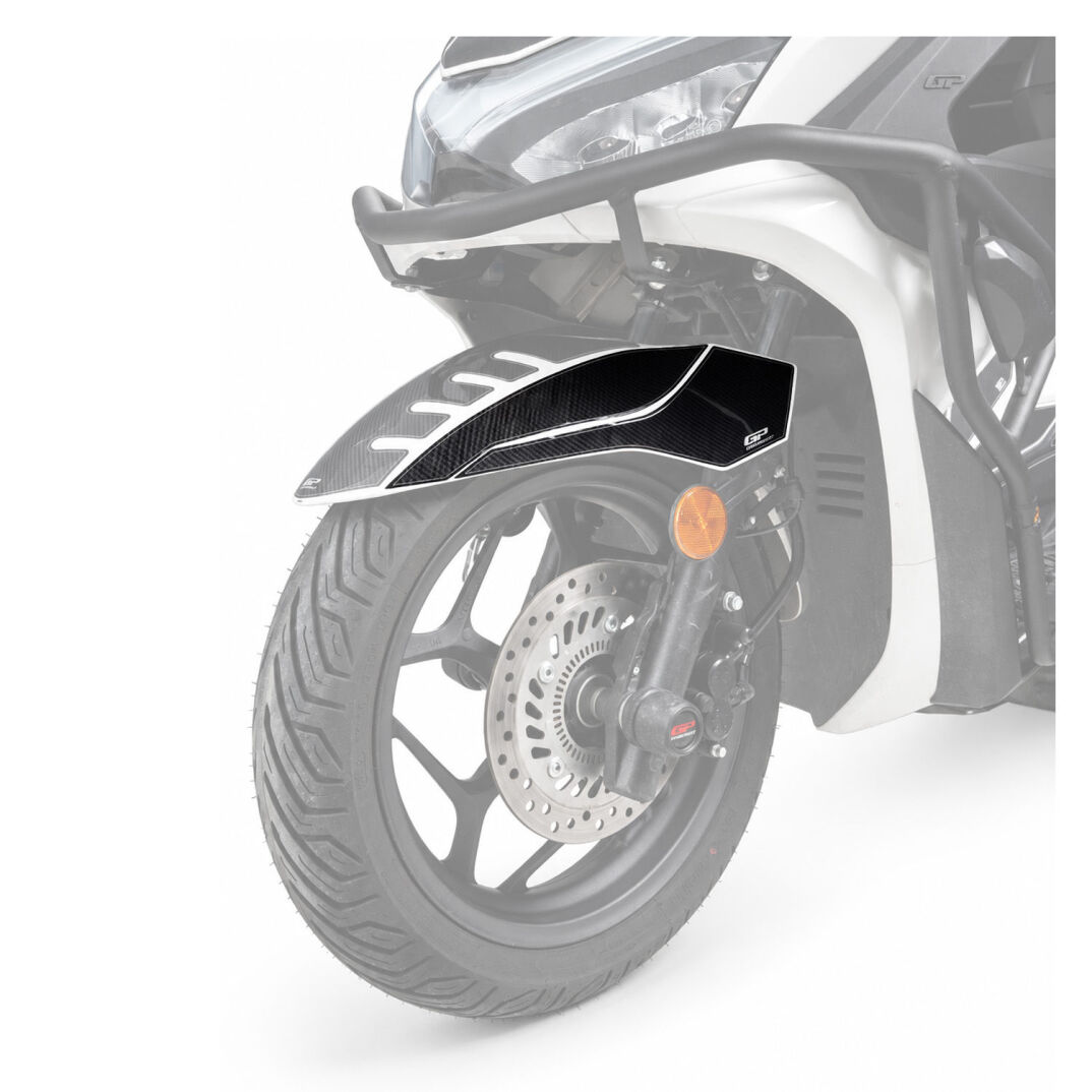 GP Kompozit Honda PCX 125 / 150 2025-2026 Uyumlu Ön Çamurluk Pad Karbon - 3