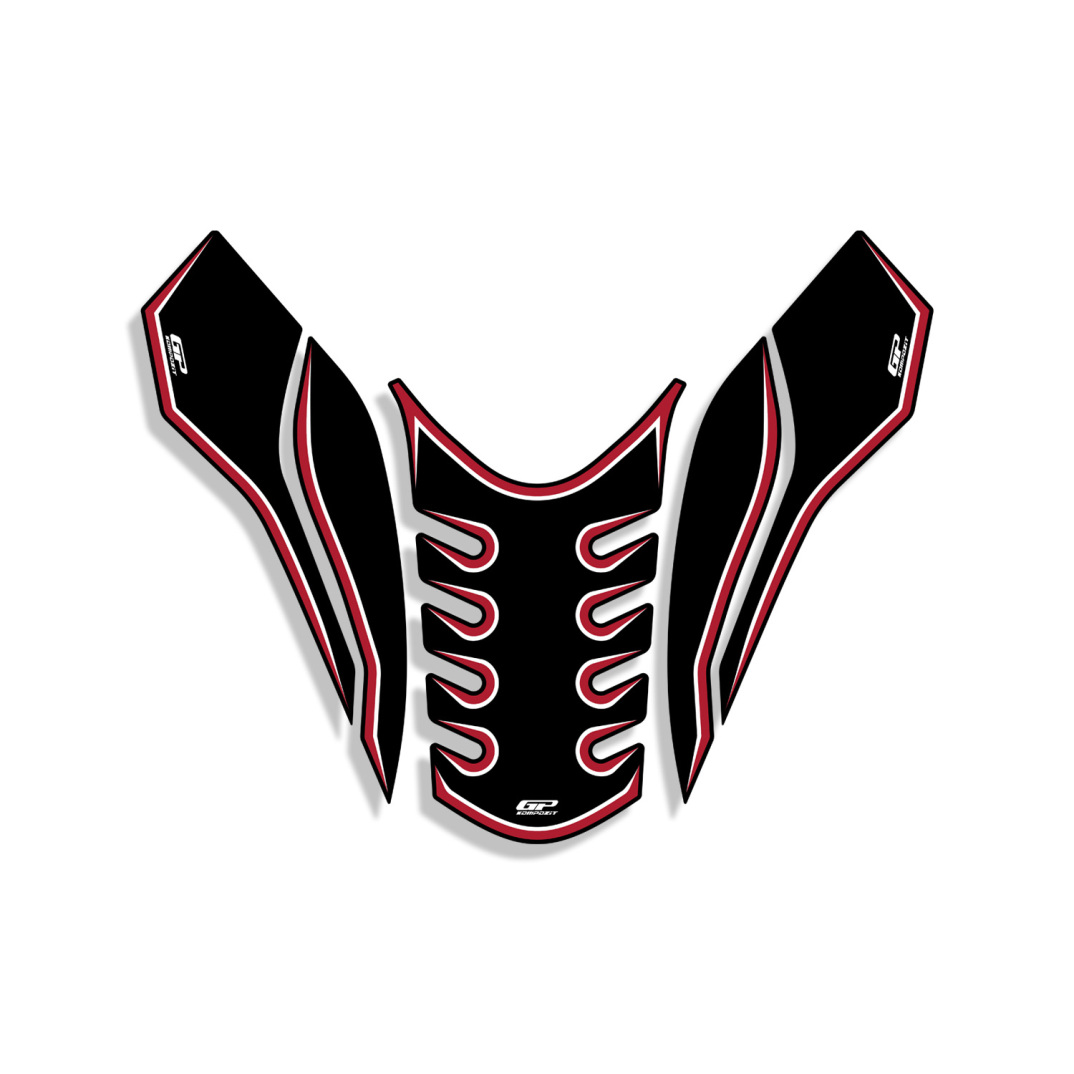 GP Kompozit Honda PCX 125 / 150 2025-2026 Uyumlu Ön Çamurluk Pad Kırmızı - 1