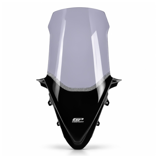 GP Kompozit Honda PCX 125 / 150 2025-2026 Uyumlu Orijinal Bağlantılı Baskılı Ön Tur Camı Füme