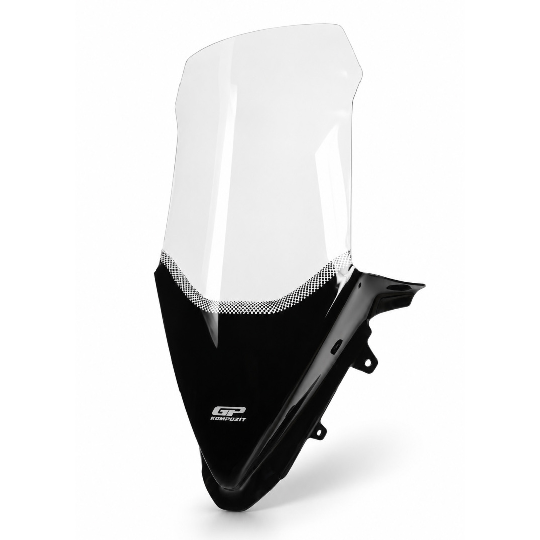 GP Kompozit Honda PCX 125 / 150 2025-2026 Uyumlu Orijinal Bağlantılı Baskılı Ön Tur Camı Şeffaf - 5