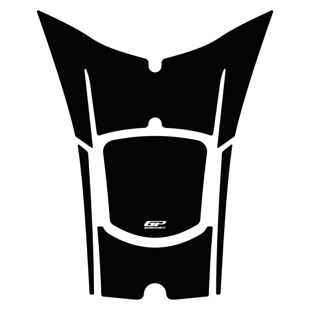 GP Kompozit Honda PCX 125 / 150 2025-2026 Uyumlu Tank Pad Siyah - 1