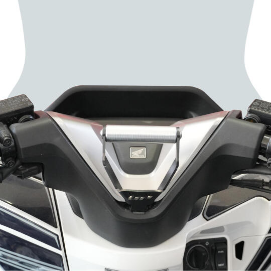 GP Kompozit Honda PCX 125 / 150 2025-2026 Uyumlu Telefon / Navigasyon Tutucu Siyah (1)