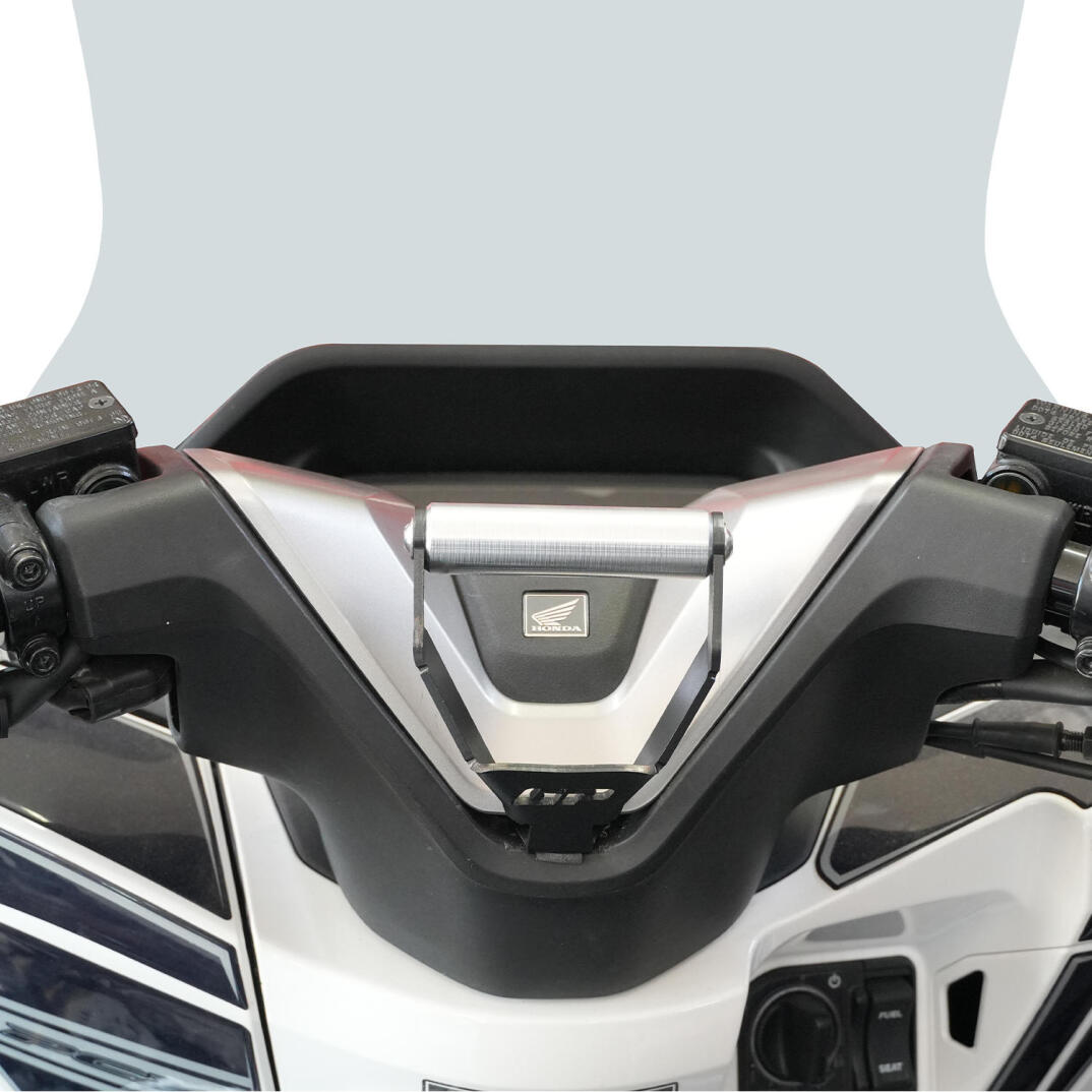 GP Kompozit Honda PCX 125 / 150 2025-2026 Uyumlu Telefon / Navigasyon Tutucu Siyah - 2