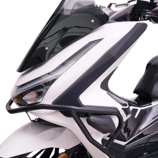 GP Kompozit Honda PCX 125 / 150 2025-2026 Uyumlu Üst Bacak Koruma Siyah - 5