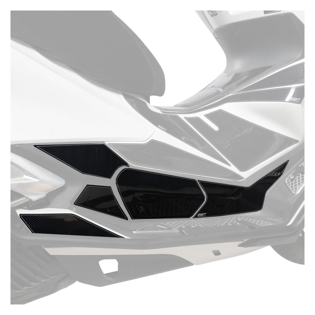 GP Kompozit Honda PCX 125 / 150 2025-2026 Uyumlu Yan Alt Ayak Pad Karbon - 3