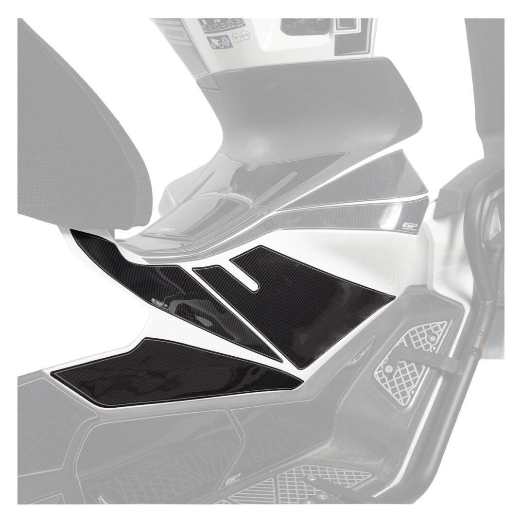 GP Kompozit Honda PCX 125 / 150 2025-2026 Uyumlu Yan Ayak Pad Karbon - 2