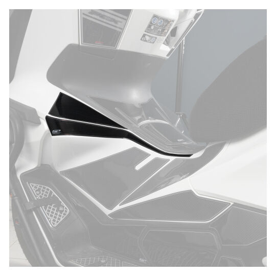 GP Kompozit Honda PCX 125 / 150 2025-2026 Uyumlu Yan Pad Karbon - 3