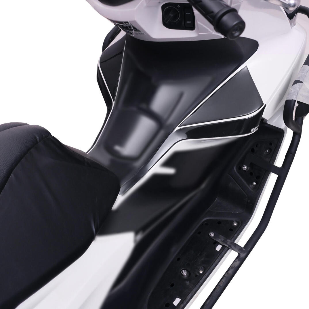 GP Kompozit Honda PCX 125 / 150 2025-2026 Uyumlu Yan Pad Siyah - 3