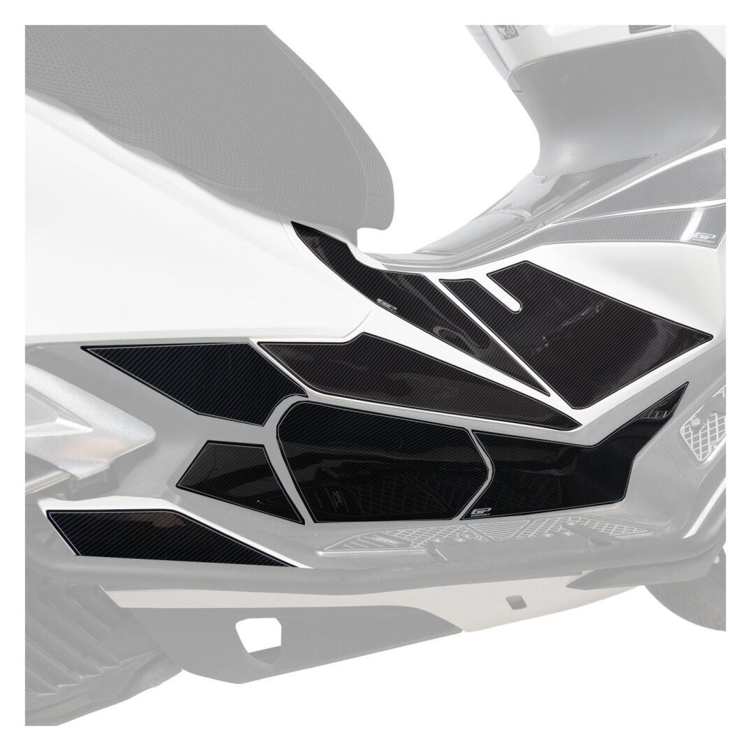 GP Kompozit Honda PCX 125 / 150 2025-2026 Uyumlu Yeni Seri Full Tank Pad Seti Karbon - 4