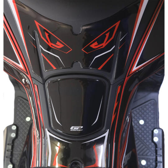 GP Kompozit Honda PCX 125 / 150 2025-2026 Uyumlu Yeni Seri Full Tank Pad Seti Kırmızı - 6