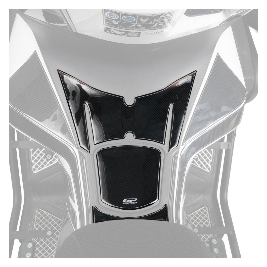 GP Kompozit Honda PCX 125 / 150 2025-2026 Uyumlu Yeni Seri Tank Pad Karbon - 2