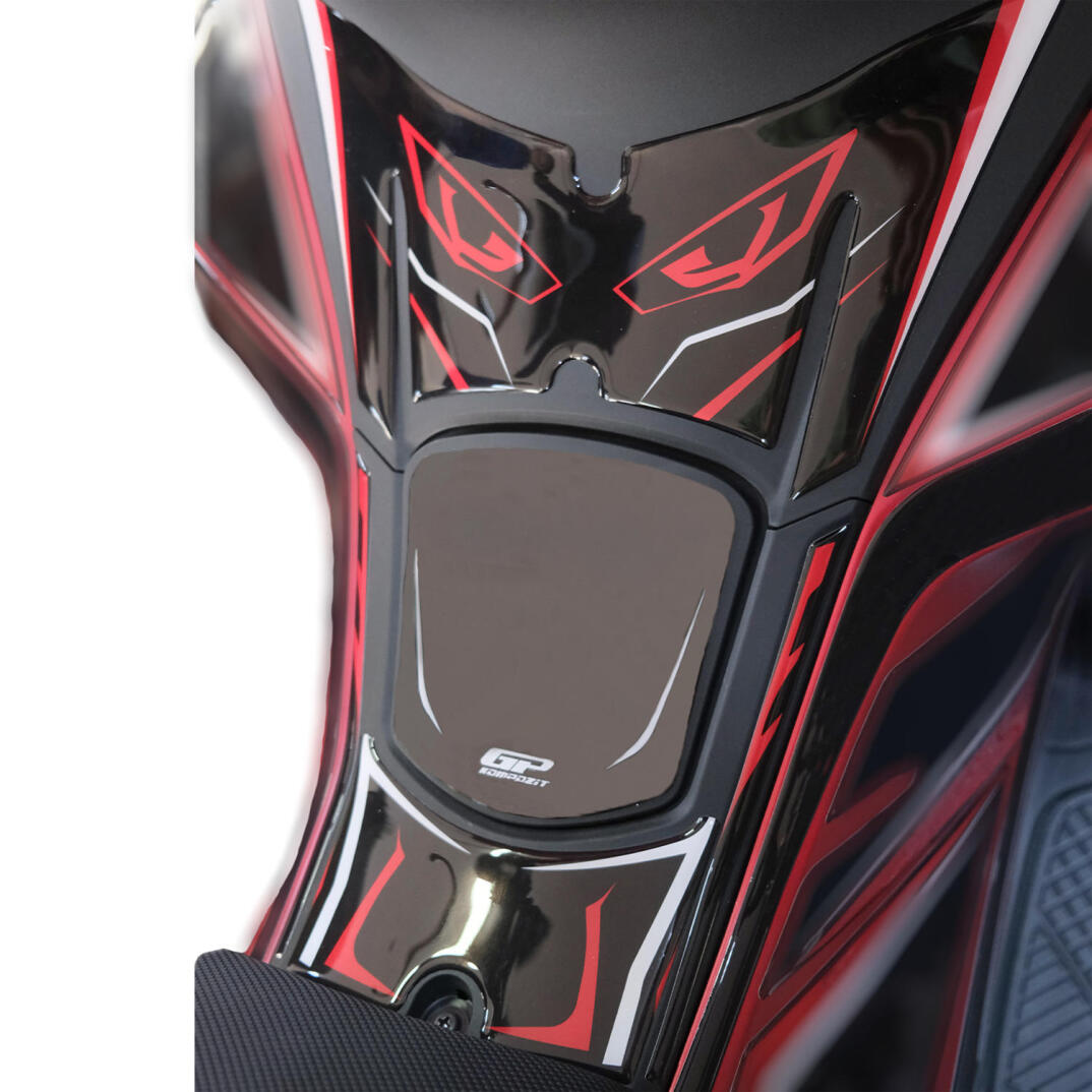 GP Kompozit Honda PCX 125 / 150 2025-2026 Uyumlu Yeni Seri Tank Pad Kırmızı - 3