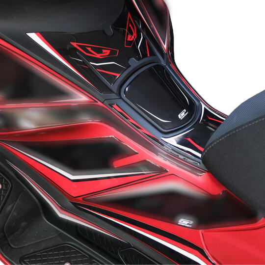 GP Kompozit Honda PCX 125 / 150 2025-2026 Uyumlu Yeni Seri Tank Pad Kırmızı - 4