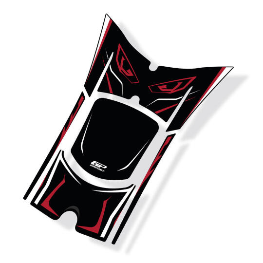 GP Kompozit Honda PCX 125 / 150 2025-2026 Uyumlu Yeni Seri Tank Pad Kırmızı - 5