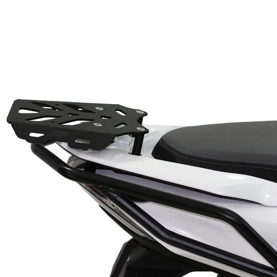 GP Kompozit Honda PCX 125 2011-2026 Uyumlu Çanta Demiri Siyah (1)