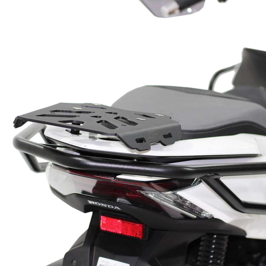 GP Kompozit Honda PCX 125 2011-2026 Uyumlu Çanta Demiri Siyah - 4