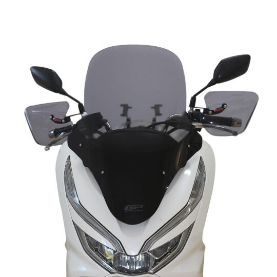 GP Kompozit Honda PCX 125 2018-2020 Uyumlu Ön Cam Füme (1)
