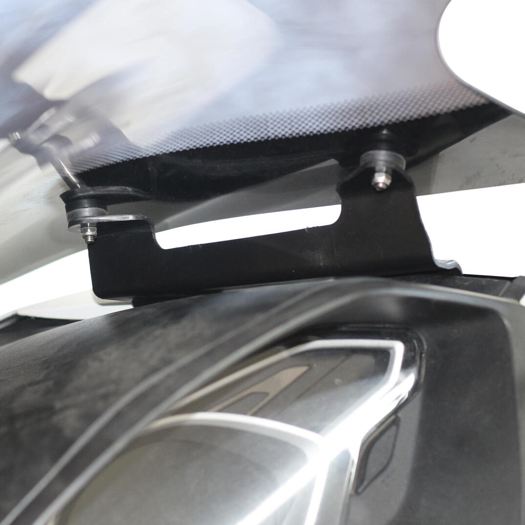 GP Kompozit Honda PCX 125 2018-2020 Uyumlu Ön Cam Siyah - 4