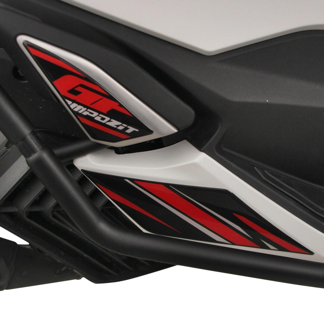 GP Kompozit Honda PCX 125 2021-2024 Uyumlu Artçı Ayak Pad Gri - 4
