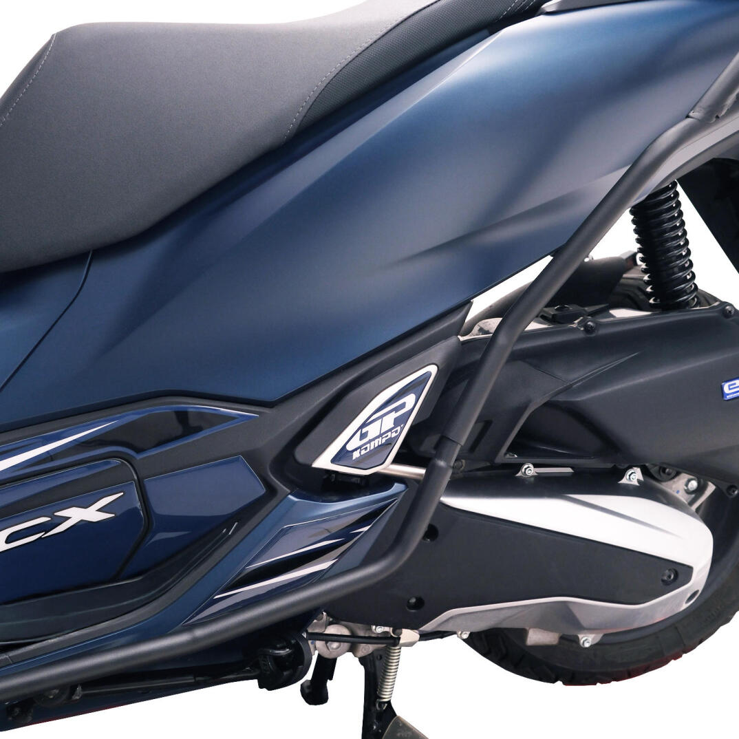 GP Kompozit Honda PCX 125 2021-2024 Uyumlu Artçı Ayak Pad Mavi - 3