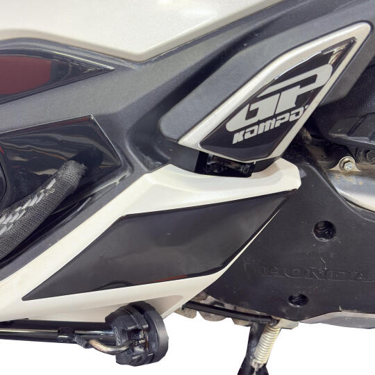 GP Kompozit Honda PCX 125 2021-2024 Uyumlu Artçı Ayak Pad Siyah - 3