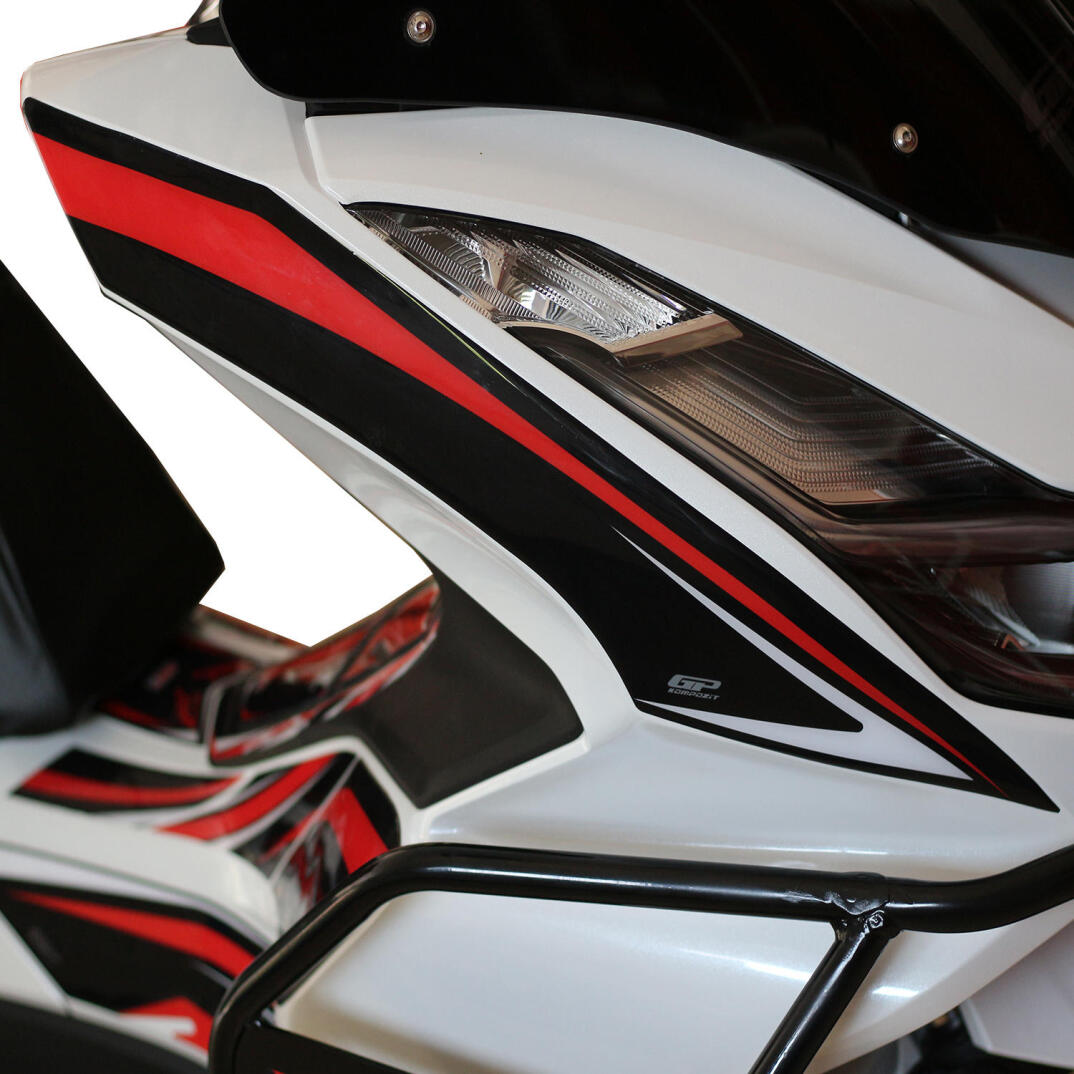 GP Kompozit Honda PCX 125 2021-2024 Uyumlu Grenaj Pad Kırmızı - 3