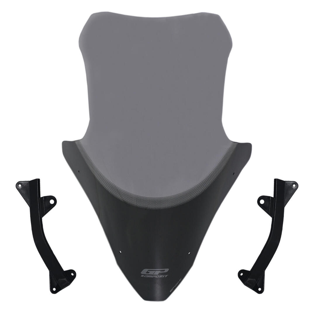 GP Kompozit Honda PCX 125 2021-2024 Uyumlu Ön Cam Füme - 1