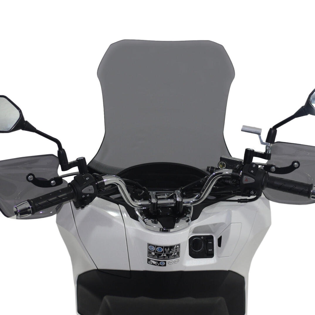 GP Kompozit Honda PCX 125 2021-2024 Uyumlu Ön Cam Füme - 3