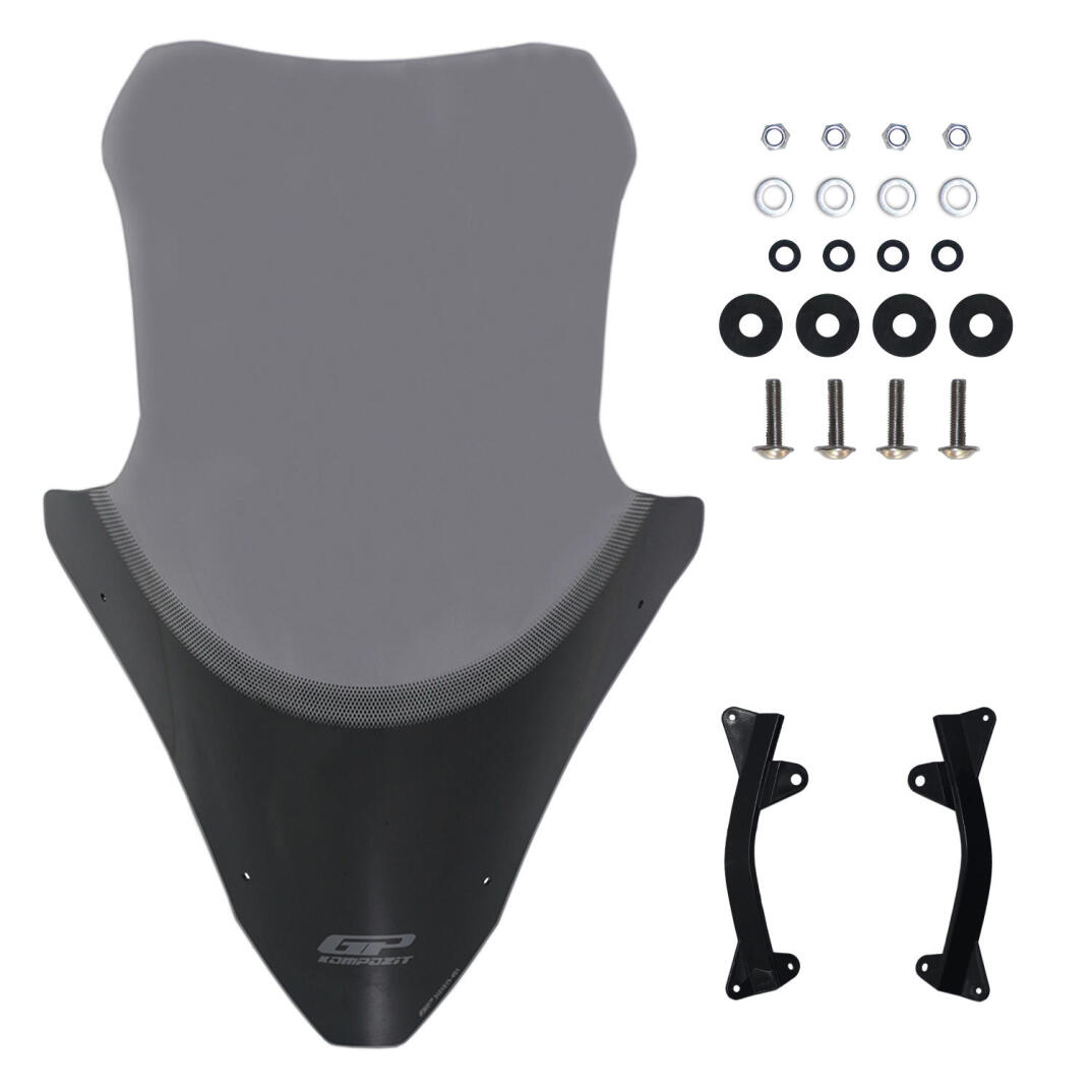 GP Kompozit Honda PCX 125 2021-2024 Uyumlu Ön Cam Füme - 7