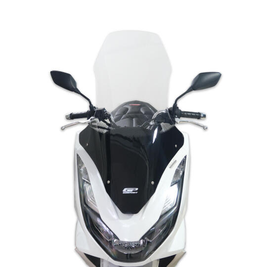 GP Kompozit Honda PCX 125 2021-2024 Uyumlu Ön Cam Şeffaf (1)