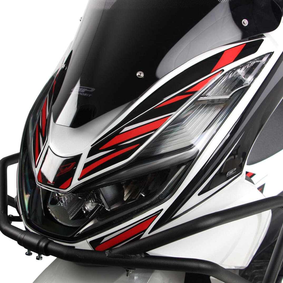 GP Kompozit Honda PCX 125 2021-2024 Uyumlu Ön Grenaj Pad Gri - 3