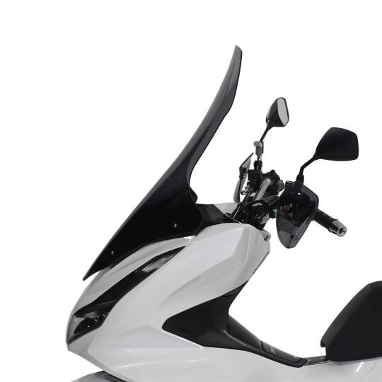 GP Kompozit Honda PCX 125 2021-2024 Uyumlu Ön Tur Camı Füme - 3